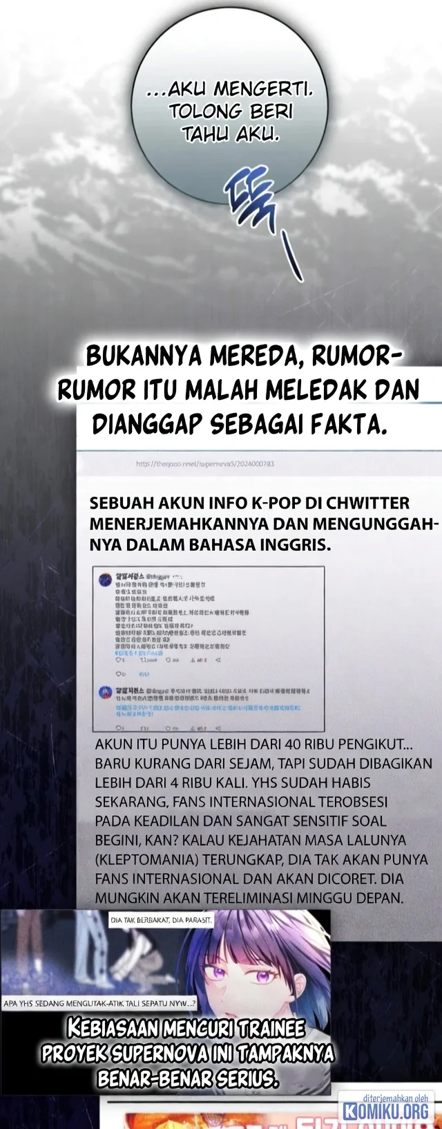 I Tried to Debut My Kid, But Ended Up Debuting Myself Chapter 28 Gambar 49