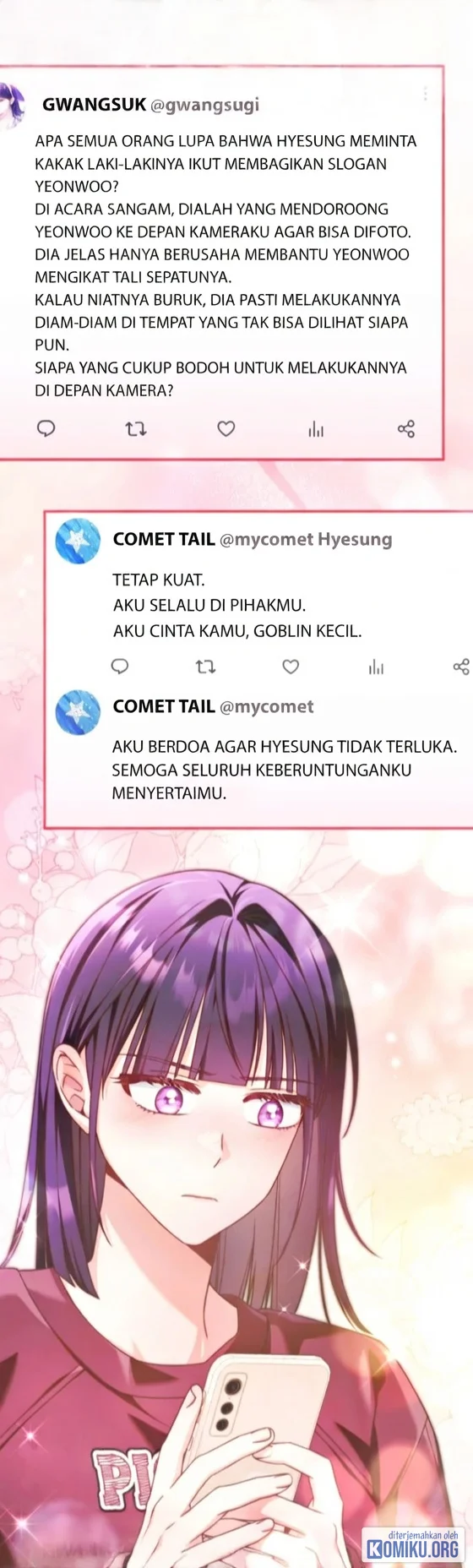 I Tried to Debut My Kid, But Ended Up Debuting Myself Chapter 28 Gambar 58