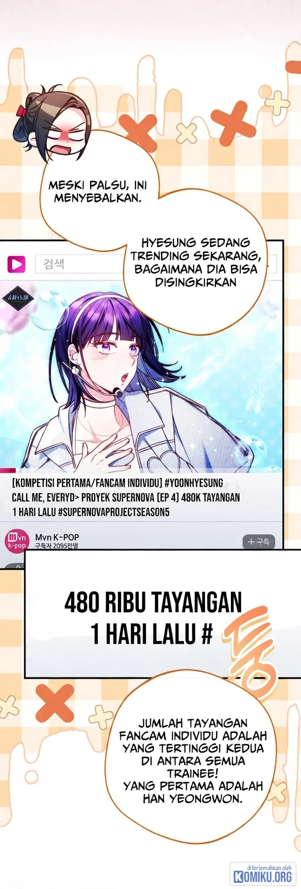 I Tried to Debut My Kid, But Ended Up Debuting Myself Chapter 38 Gambar 49