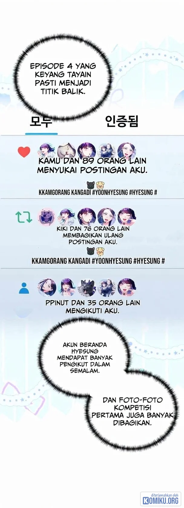 I Tried to Debut My Kid, But Ended Up Debuting Myself Chapter 38 Gambar 51