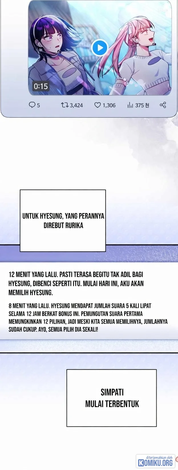 I Tried to Debut My Kid, But Ended Up Debuting Myself Chapter 38 Gambar 53