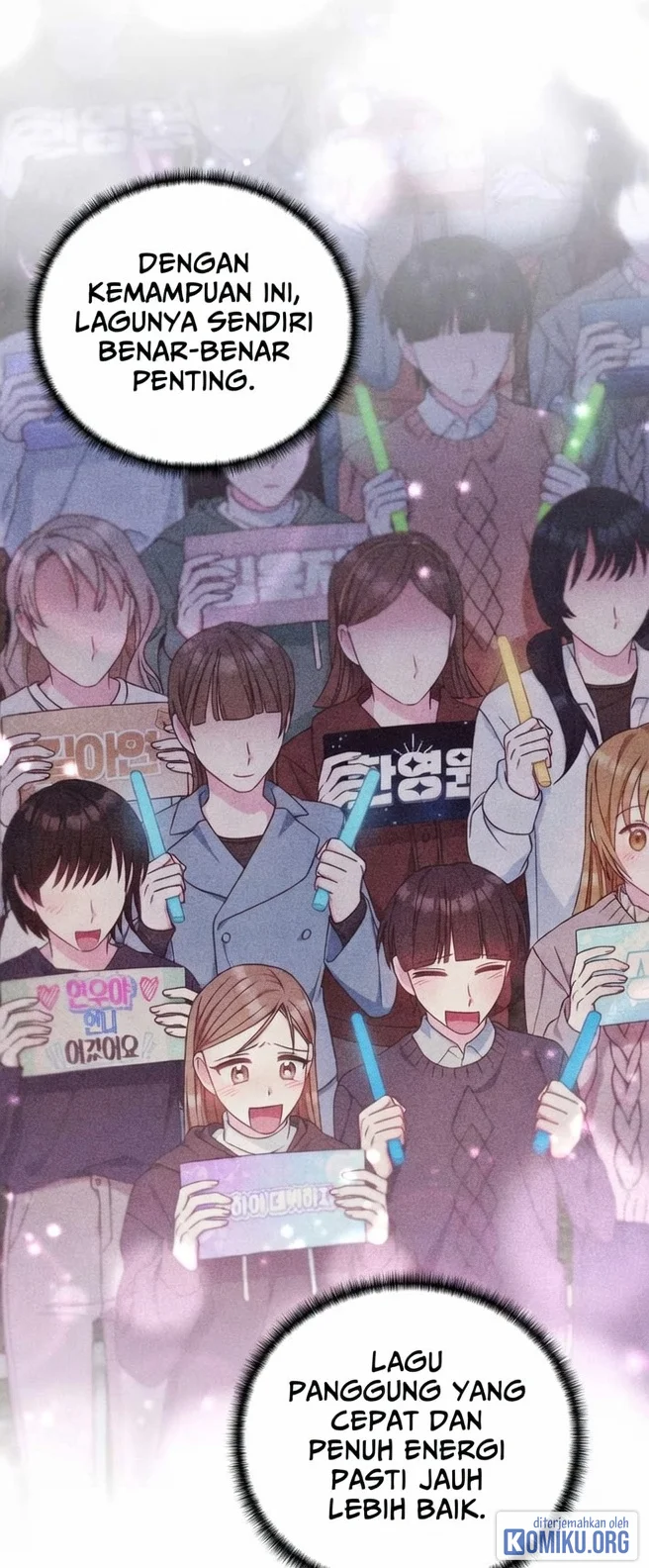 I Tried to Debut My Kid, But Ended Up Debuting Myself Chapter 40 Gambar 73