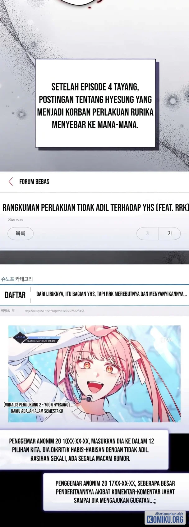 I Tried to Debut My Kid, But Ended Up Debuting Myself Chapter 42 Gambar 73