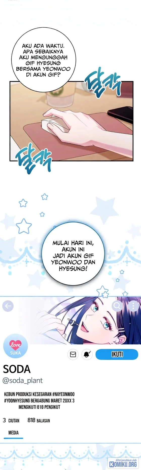 I Tried to Debut My Kid, But Ended Up Debuting Myself Chapter 42 Gambar 79
