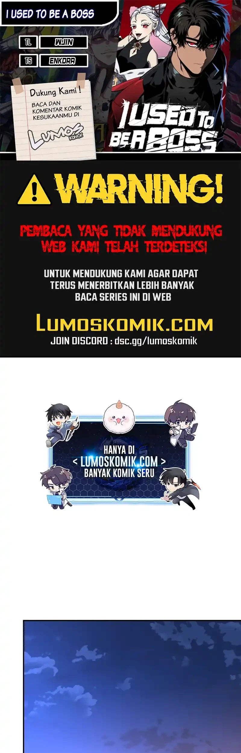 Komik I Used To Be The Boss Chapter 127 gambar nomor 1