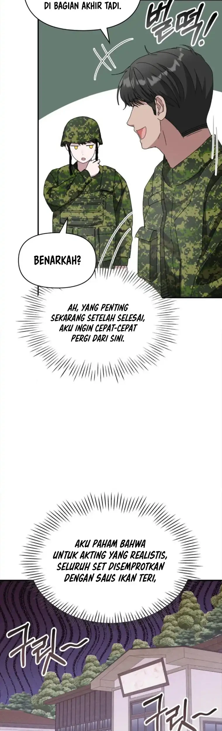 I Was Immediately Mistaken for a Monster Genius Actor Chapter 81 Gambar 40