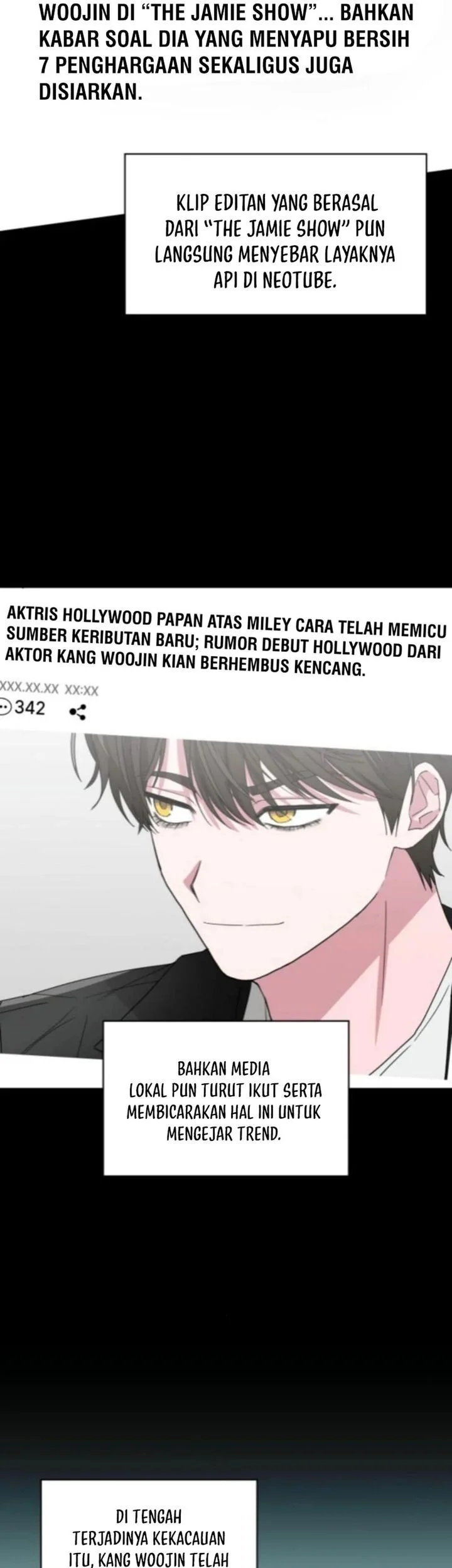 I Was Immediately Mistaken for a Monster Genius Actor Chapter 84 Gambar 3