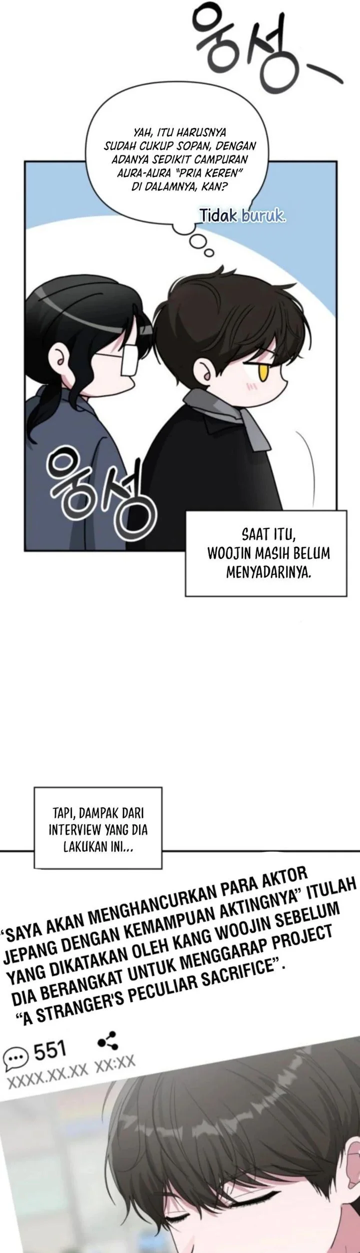 I Was Immediately Mistaken for a Monster Genius Actor Chapter 84 Gambar 17