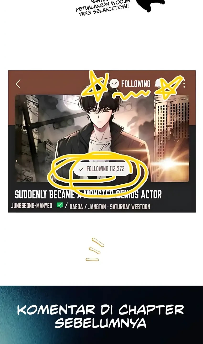 I Was Immediately Mistaken for a Monster Genius Actor Chapter 85 Gambar 74