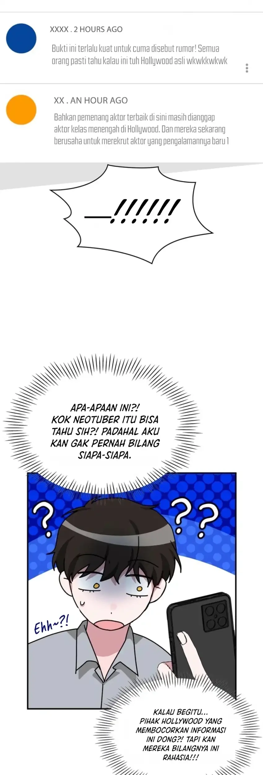 I Was Immediately Mistaken for a Monster Genius Actor Chapter 90 Gambar 25