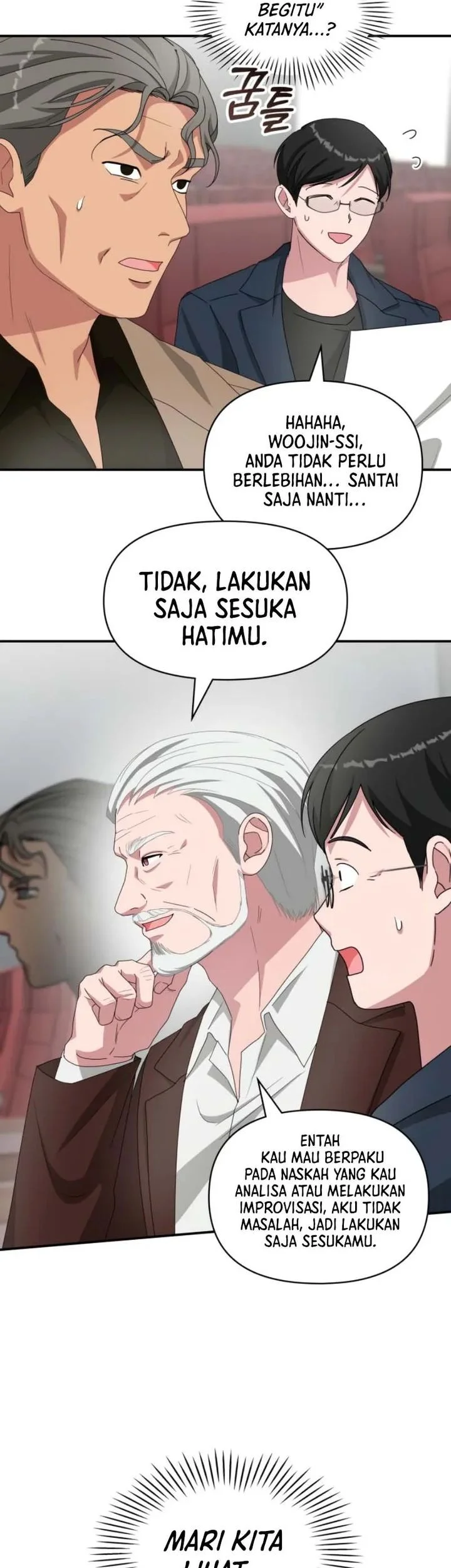 I Was Immediately Mistaken for a Monster Genius Actor Chapter 96 Gambar 37