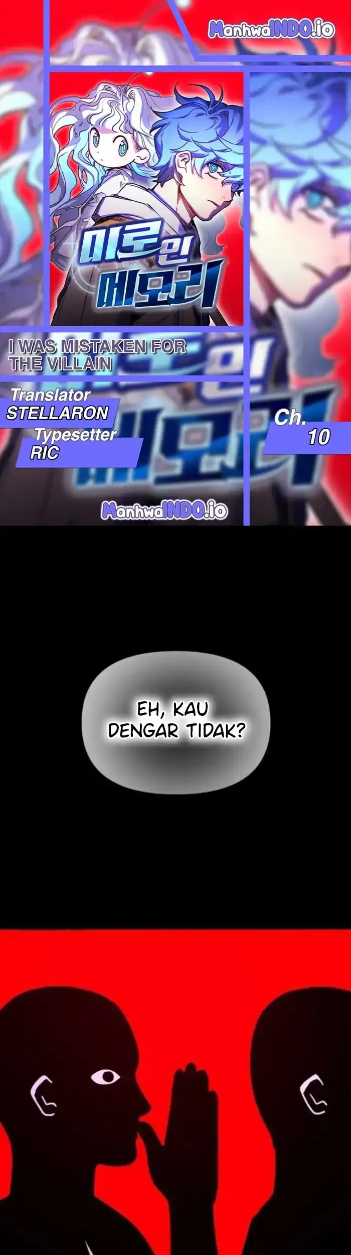 Komik I Was Mistaken for the Villain Chapter 10 gambar 1