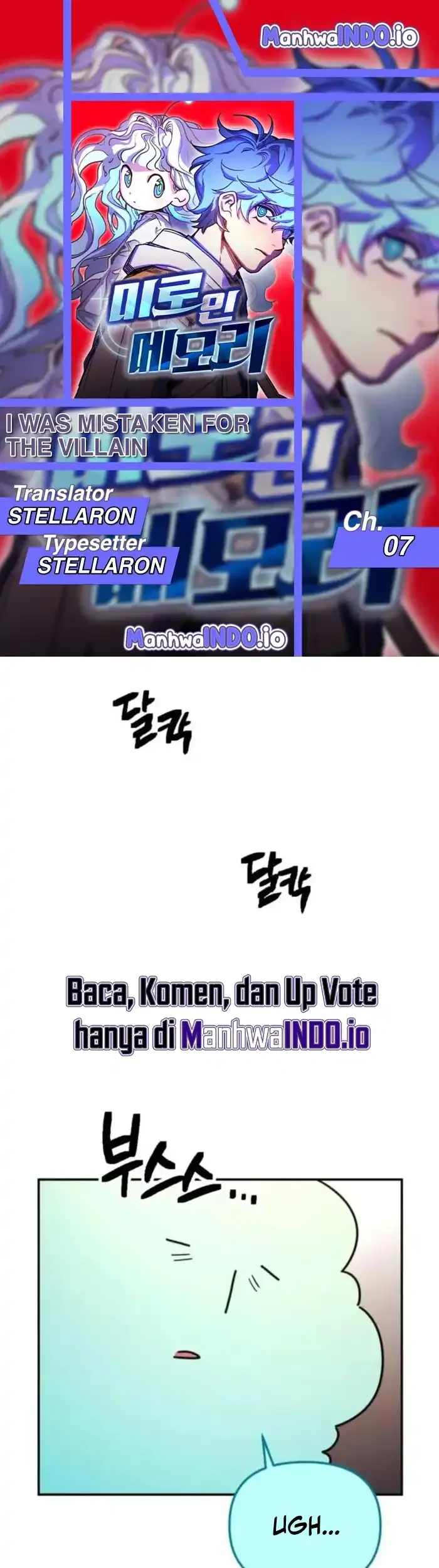 Komik I Was Mistaken for the Villain Chapter 7 gambar 1