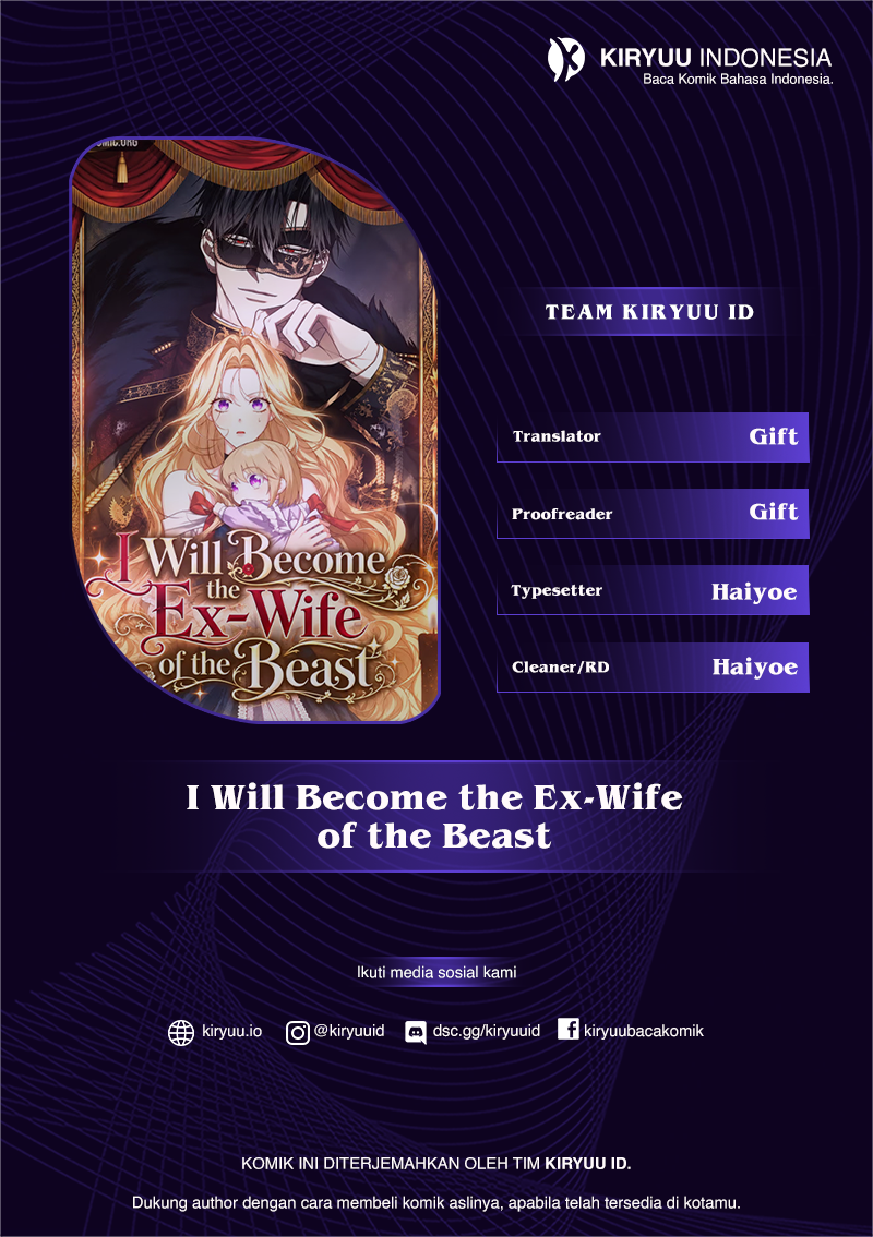 Komik I Will Become the Ex-Wife of the Beast Chapter 1 gambar 1