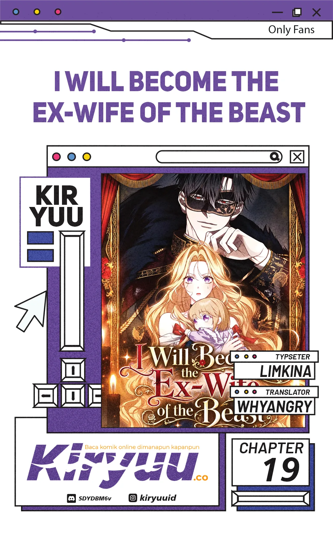 Komik I Will Become the Ex-Wife of the Beast Chapter 19 gambar 1