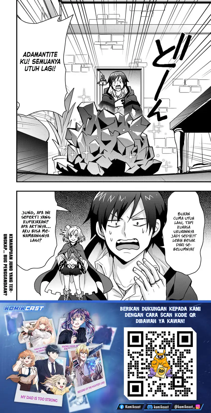 I will Live Freely in Another World with Equipment Manufacturing Cheat Chapter 35.2 Gambar 15