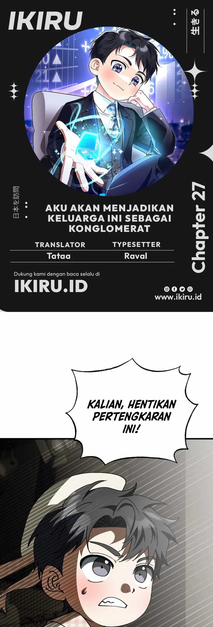 Baca Komik I Will Raise This Family! Chapter 27 Gambar 1