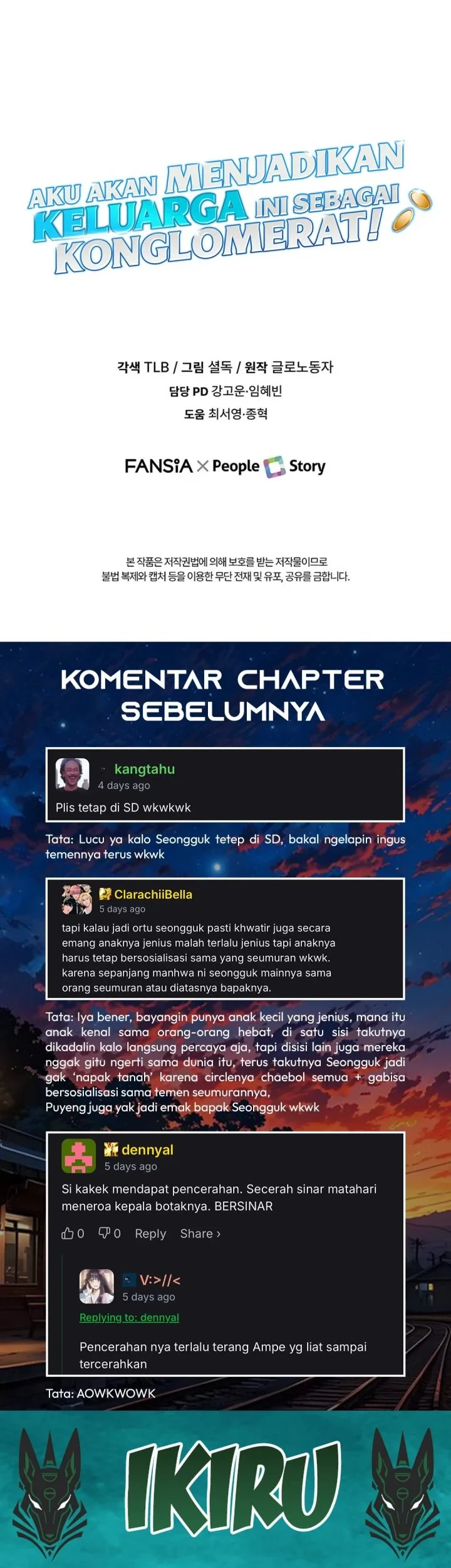 I Will Raise This Family! Chapter 70 Gambar 99