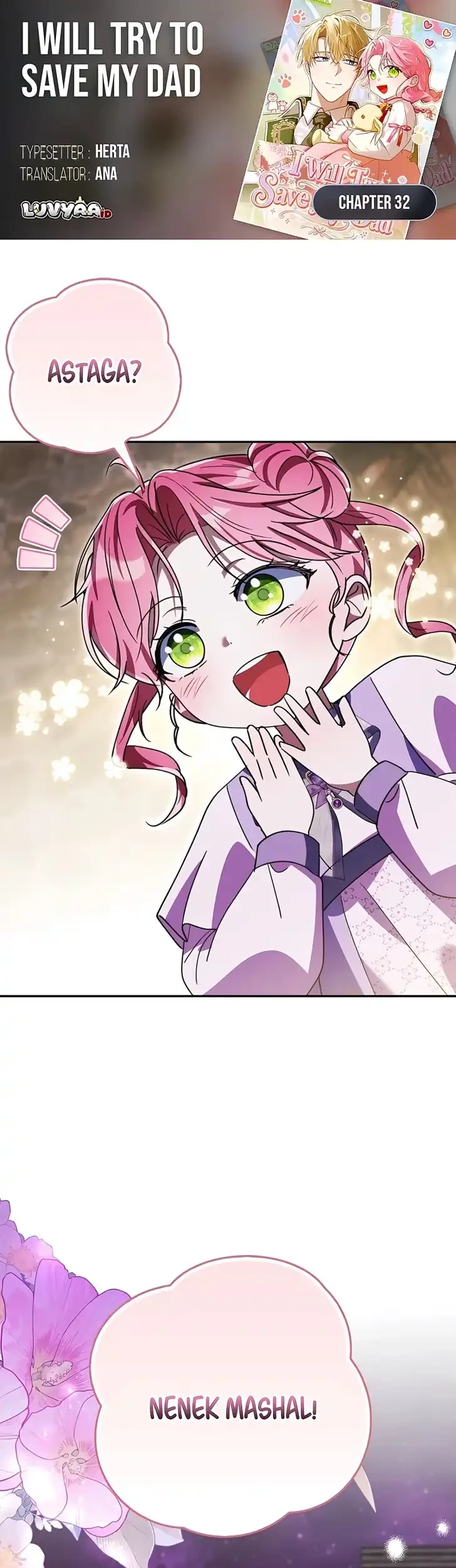 I Will Try to Save My Dad Chapter 32 halaman 2
