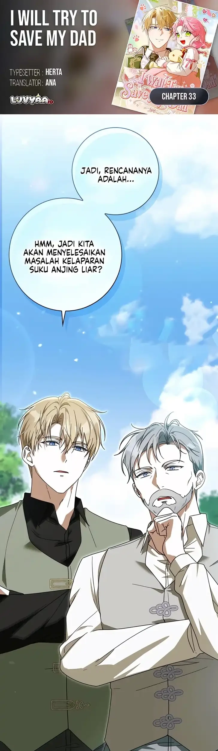 I Will Try to Save My Dad Chapter 33 halaman 2