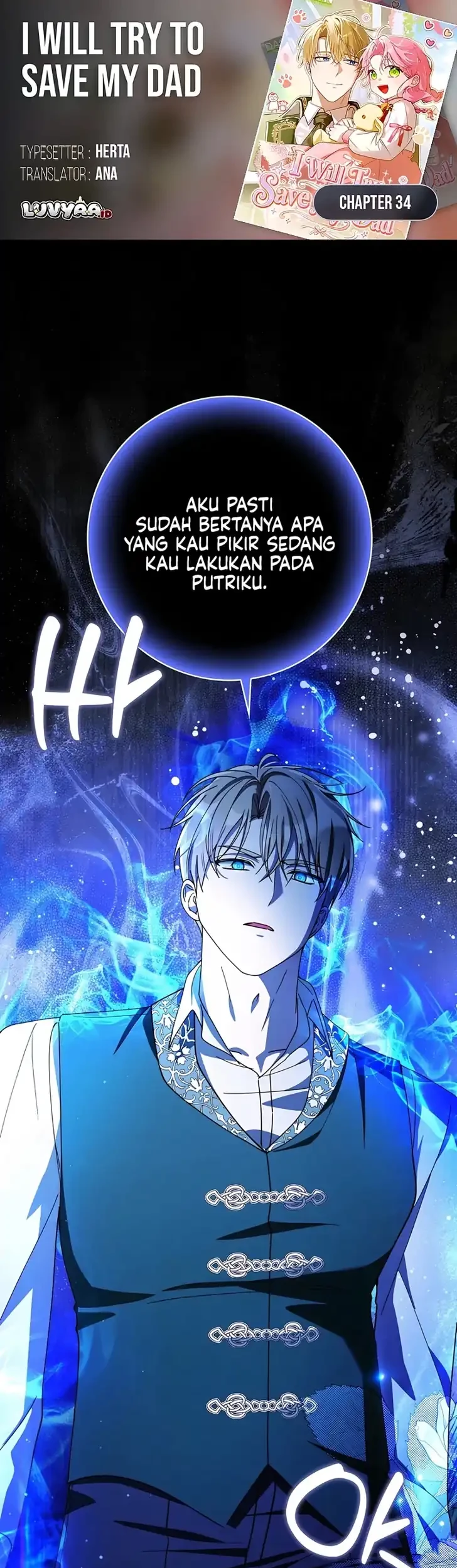 I Will Try to Save My Dad Chapter 34 halaman 2
