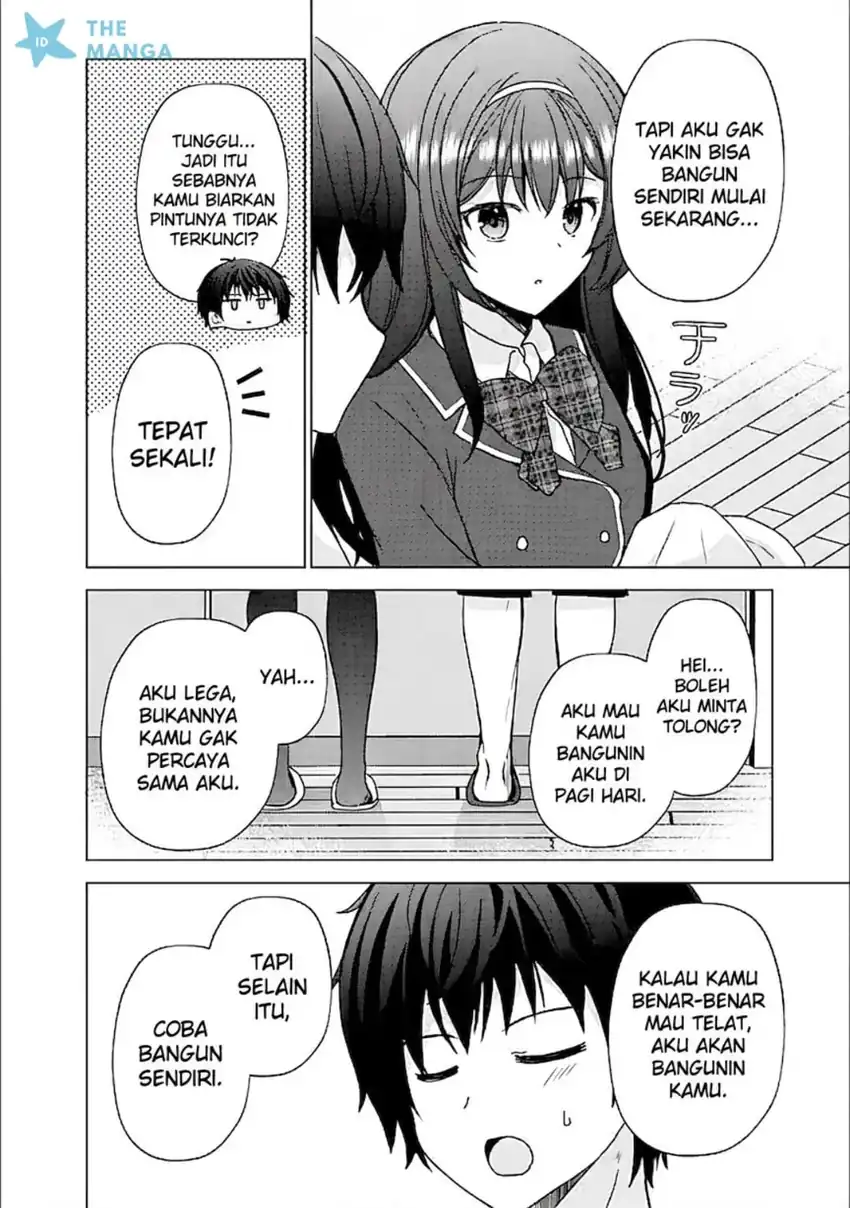 Iinazuke ga Dekita to Omottara, Sono Iinazuke ga Gakkou de Yuumei na “Akuyaku Reijou” Dattan dakedo, Dou Sureba Ii? Chapter 12 Gambar 21