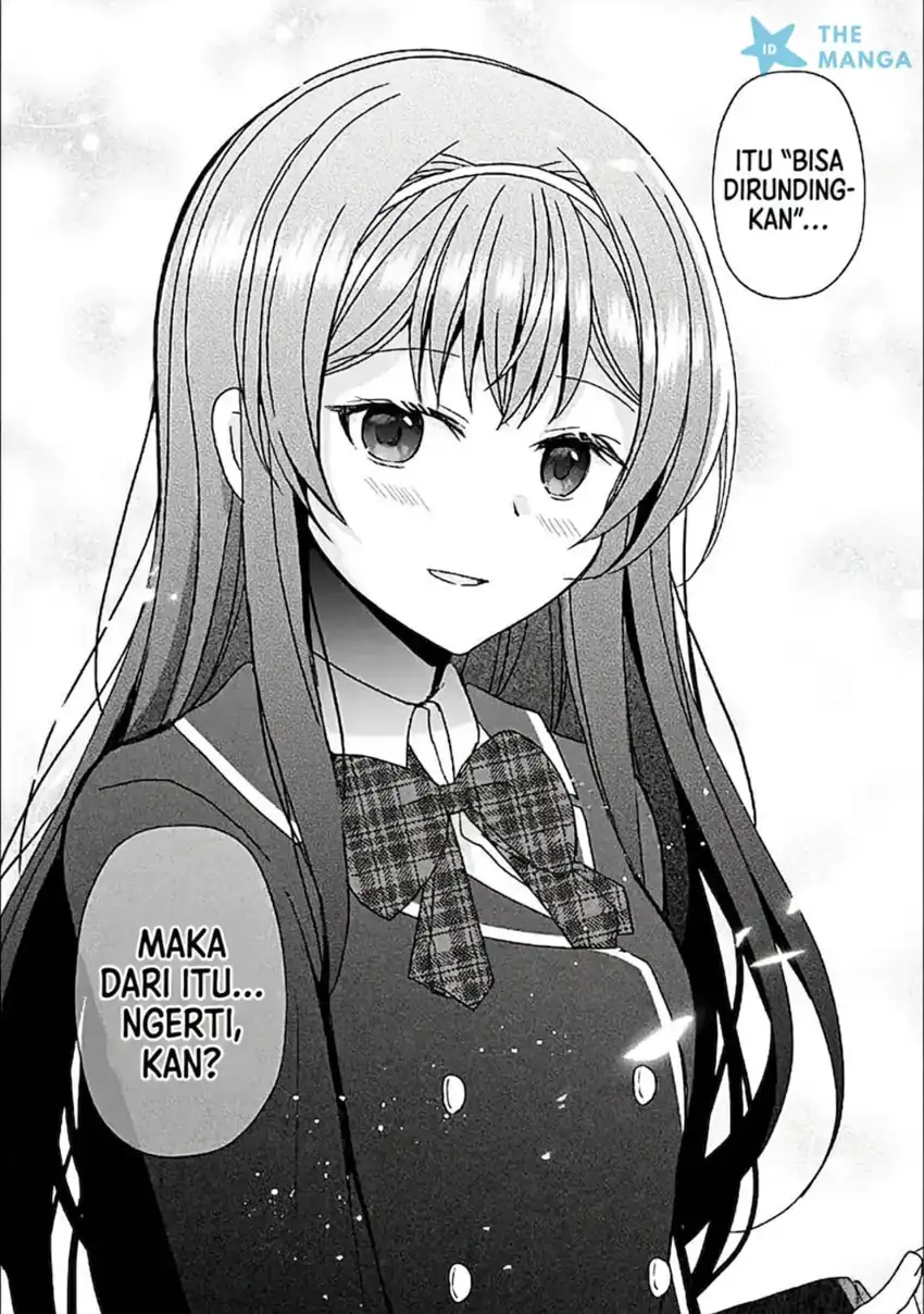 Iinazuke ga Dekita to Omottara, Sono Iinazuke ga Gakkou de Yuumei na “Akuyaku Reijou” Dattan dakedo, Dou Sureba Ii? Chapter 12 Gambar 23