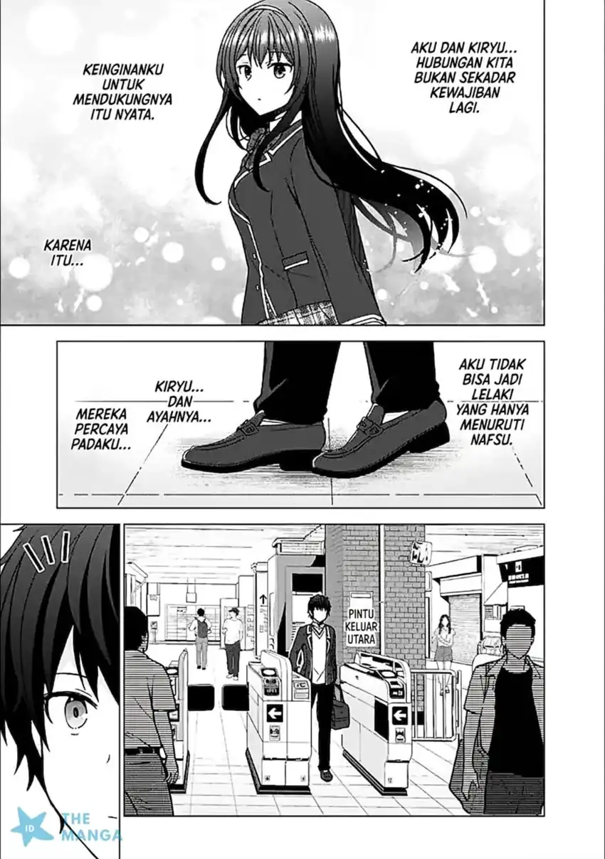 Iinazuke ga Dekita to Omottara, Sono Iinazuke ga Gakkou de Yuumei na “Akuyaku Reijou” Dattan dakedo, Dou Sureba Ii? Chapter 12 Gambar 26