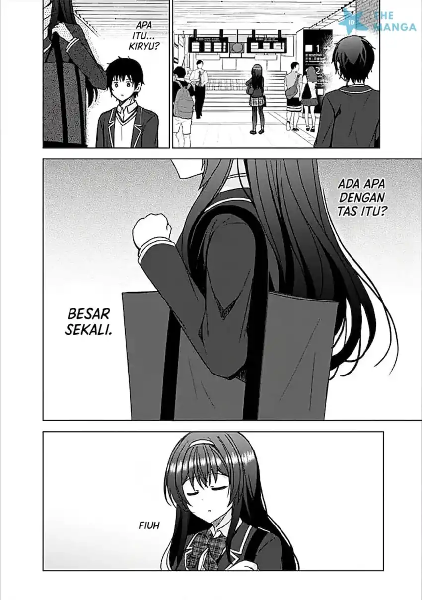 Iinazuke ga Dekita to Omottara, Sono Iinazuke ga Gakkou de Yuumei na “Akuyaku Reijou” Dattan dakedo, Dou Sureba Ii? Chapter 12 Gambar 27