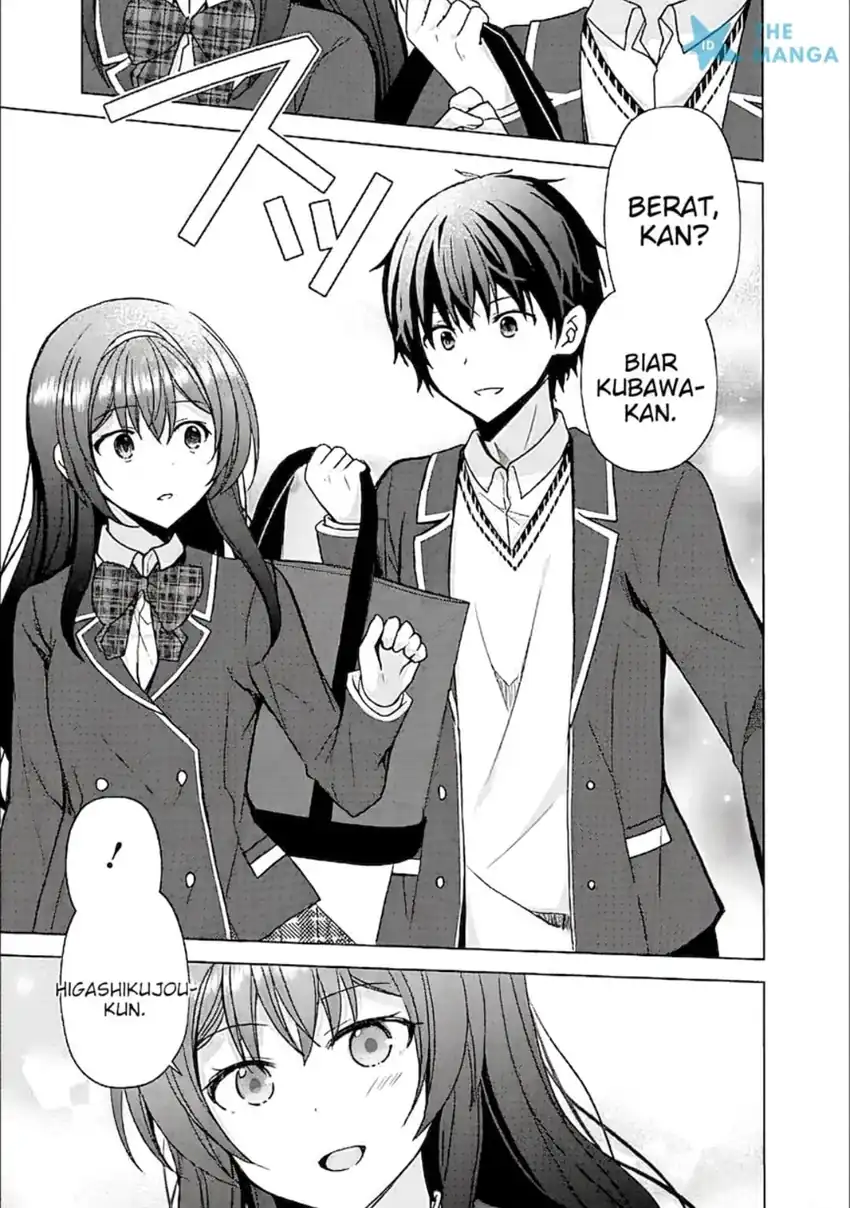 Iinazuke ga Dekita to Omottara, Sono Iinazuke ga Gakkou de Yuumei na “Akuyaku Reijou” Dattan dakedo, Dou Sureba Ii? Chapter 12 Gambar 28