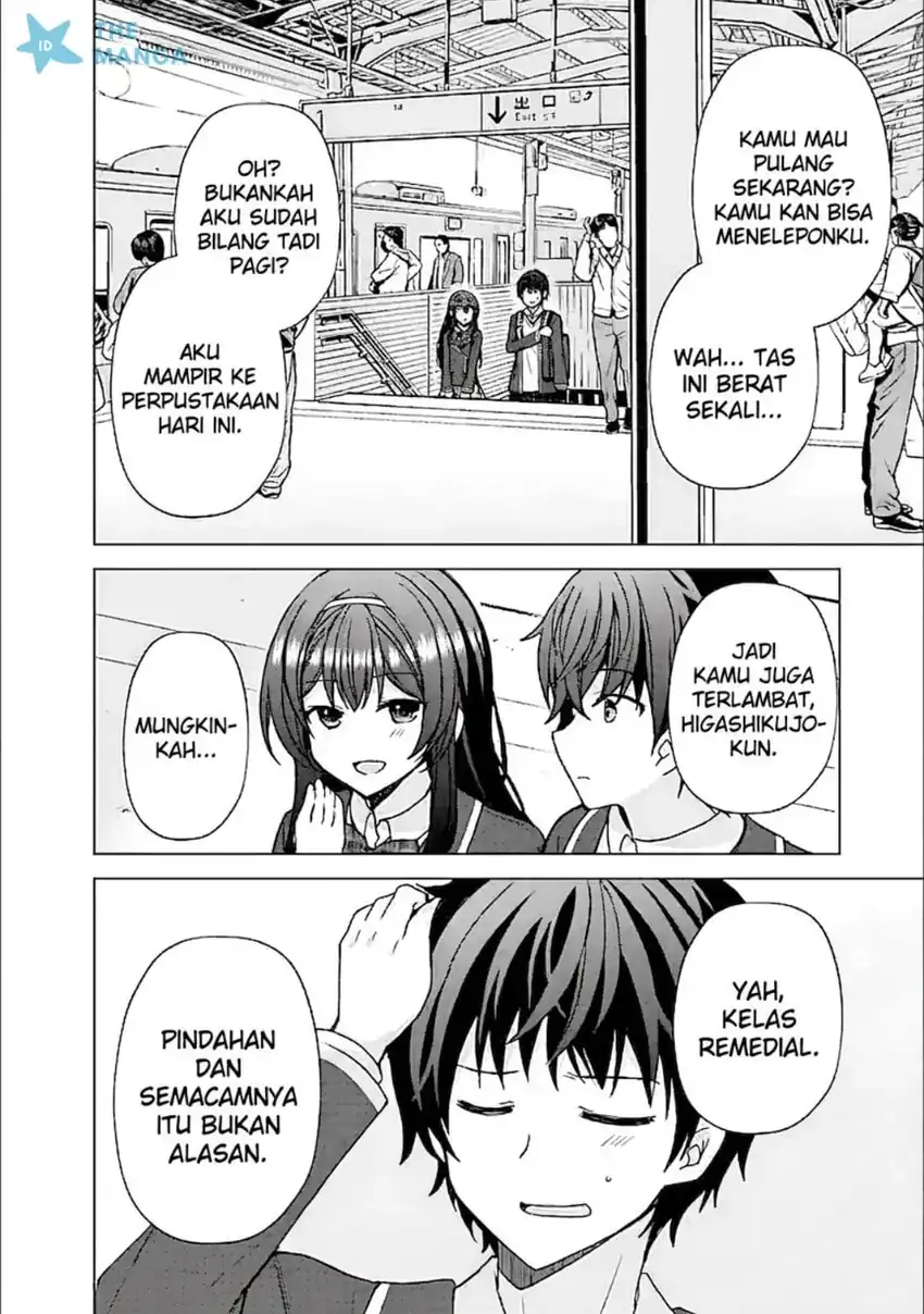 Iinazuke ga Dekita to Omottara, Sono Iinazuke ga Gakkou de Yuumei na “Akuyaku Reijou” Dattan dakedo, Dou Sureba Ii? Chapter 12 Gambar 29