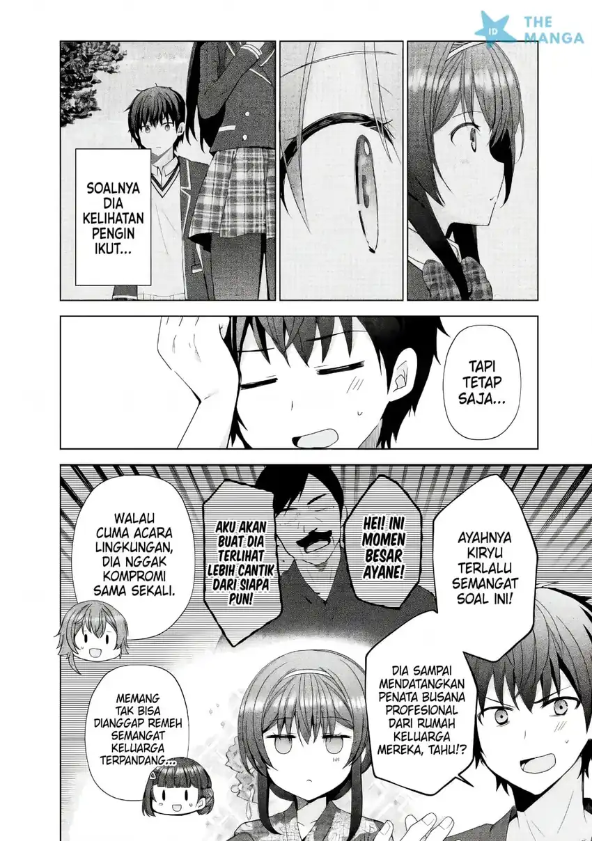 Iinazuke ga Dekita to Omottara, Sono Iinazuke ga Gakkou de Yuumei na “Akuyaku Reijou” Dattan dakedo, Dou Sureba Ii? Chapter 15 halaman 8
