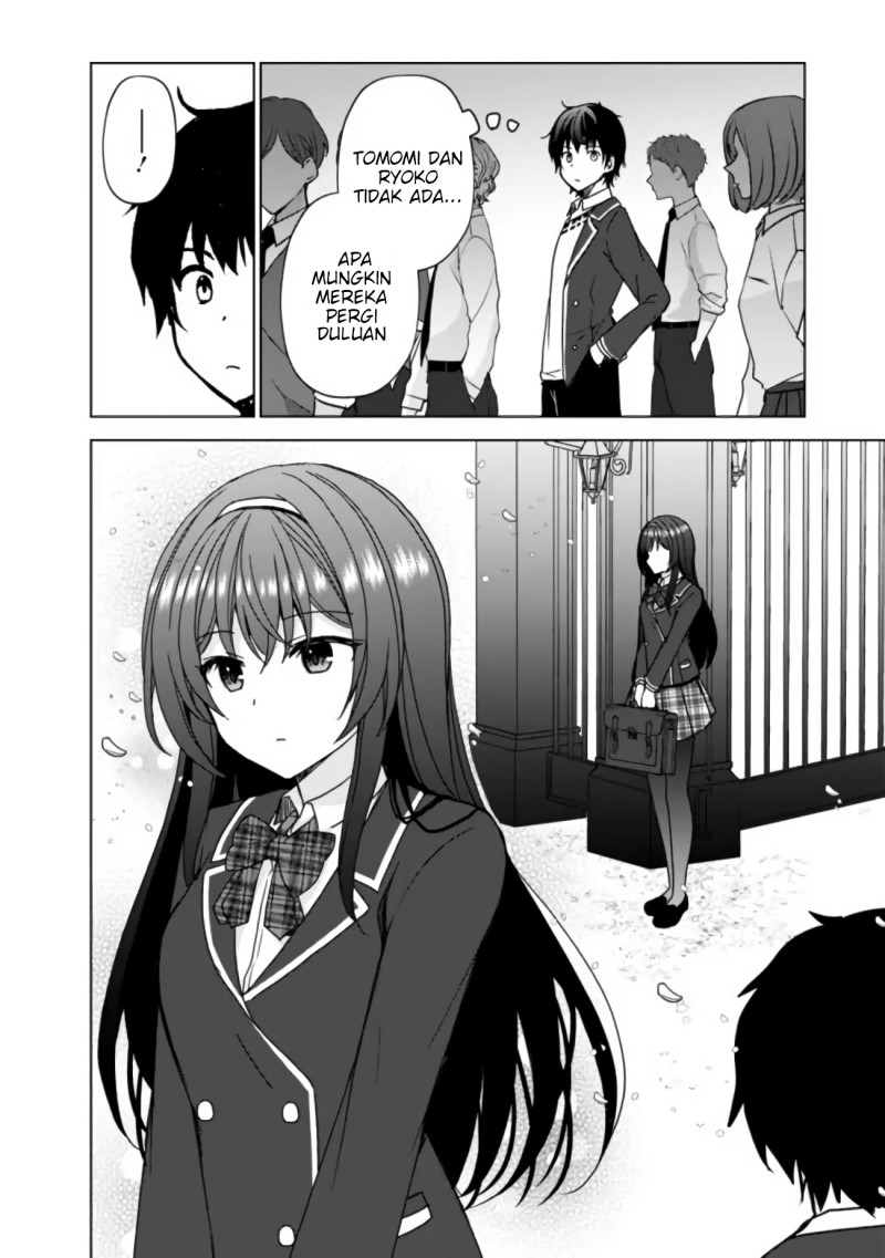 Iinazuke ga Dekita to Omottara, Sono Iinazuke ga Gakkou de Yuumei na “Akuyaku Reijou” Dattan dakedo, Dou Sureba Ii? Chapter 4 Gambar 19