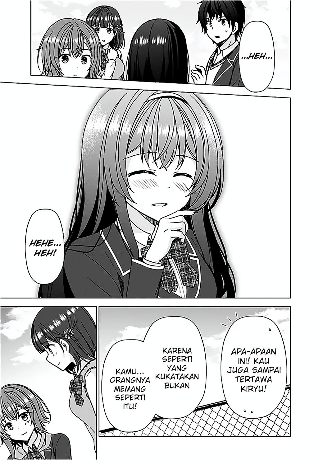 Iinazuke ga Dekita to Omottara, Sono Iinazuke ga Gakkou de Yuumei na “Akuyaku Reijou” Dattan dakedo, Dou Sureba Ii? Chapter 6 Gambar 11