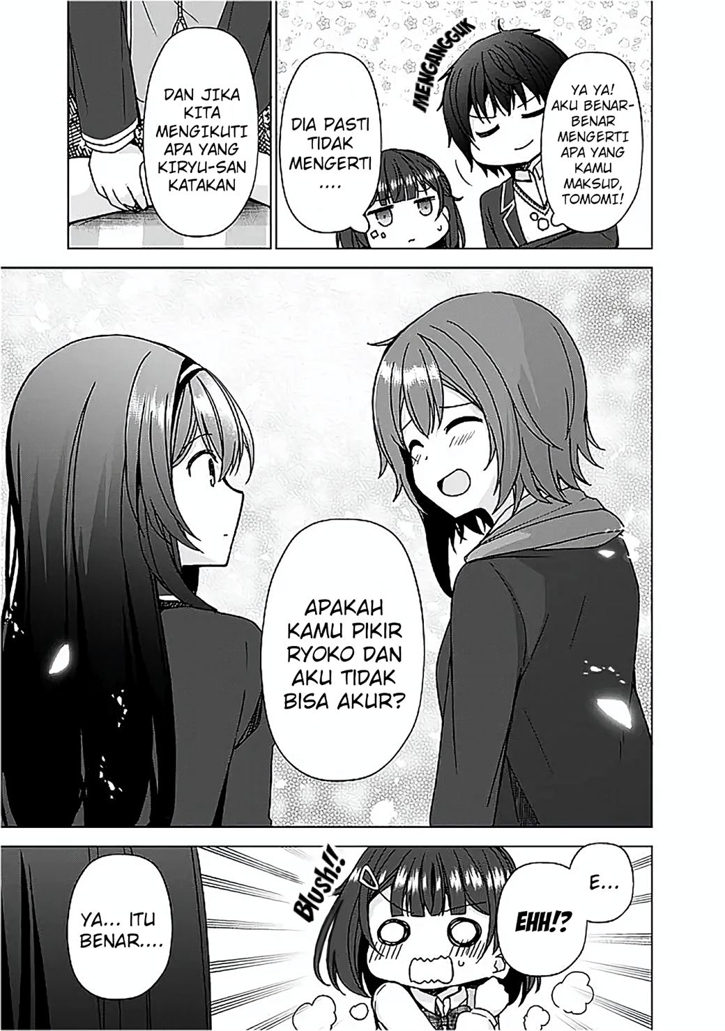 Iinazuke ga Dekita to Omottara, Sono Iinazuke ga Gakkou de Yuumei na “Akuyaku Reijou” Dattan dakedo, Dou Sureba Ii? Chapter 6 Gambar 21