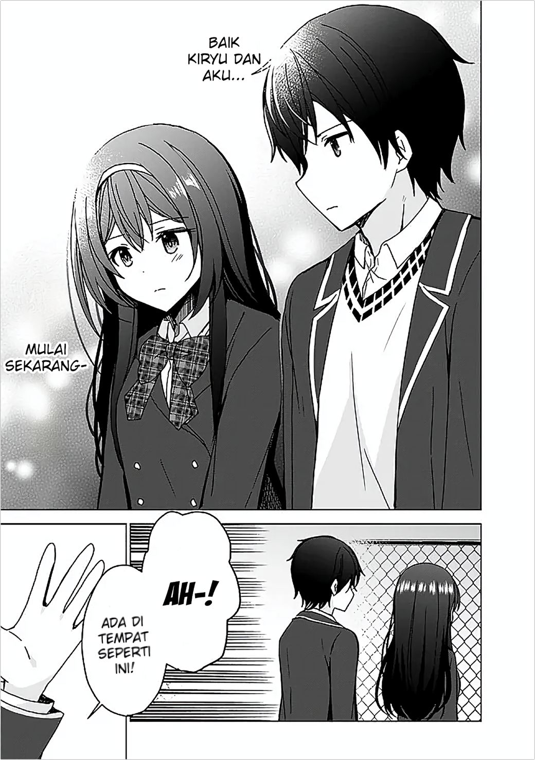 Iinazuke ga Dekita to Omottara, Sono Iinazuke ga Gakkou de Yuumei na “Akuyaku Reijou” Dattan dakedo, Dou Sureba Ii? Chapter 6 Gambar 27
