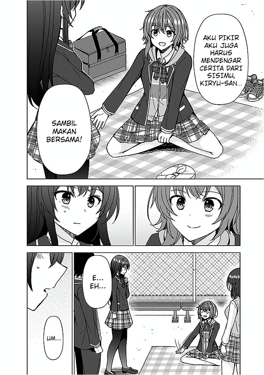 Iinazuke ga Dekita to Omottara, Sono Iinazuke ga Gakkou de Yuumei na “Akuyaku Reijou” Dattan dakedo, Dou Sureba Ii? Chapter 6 Gambar 6