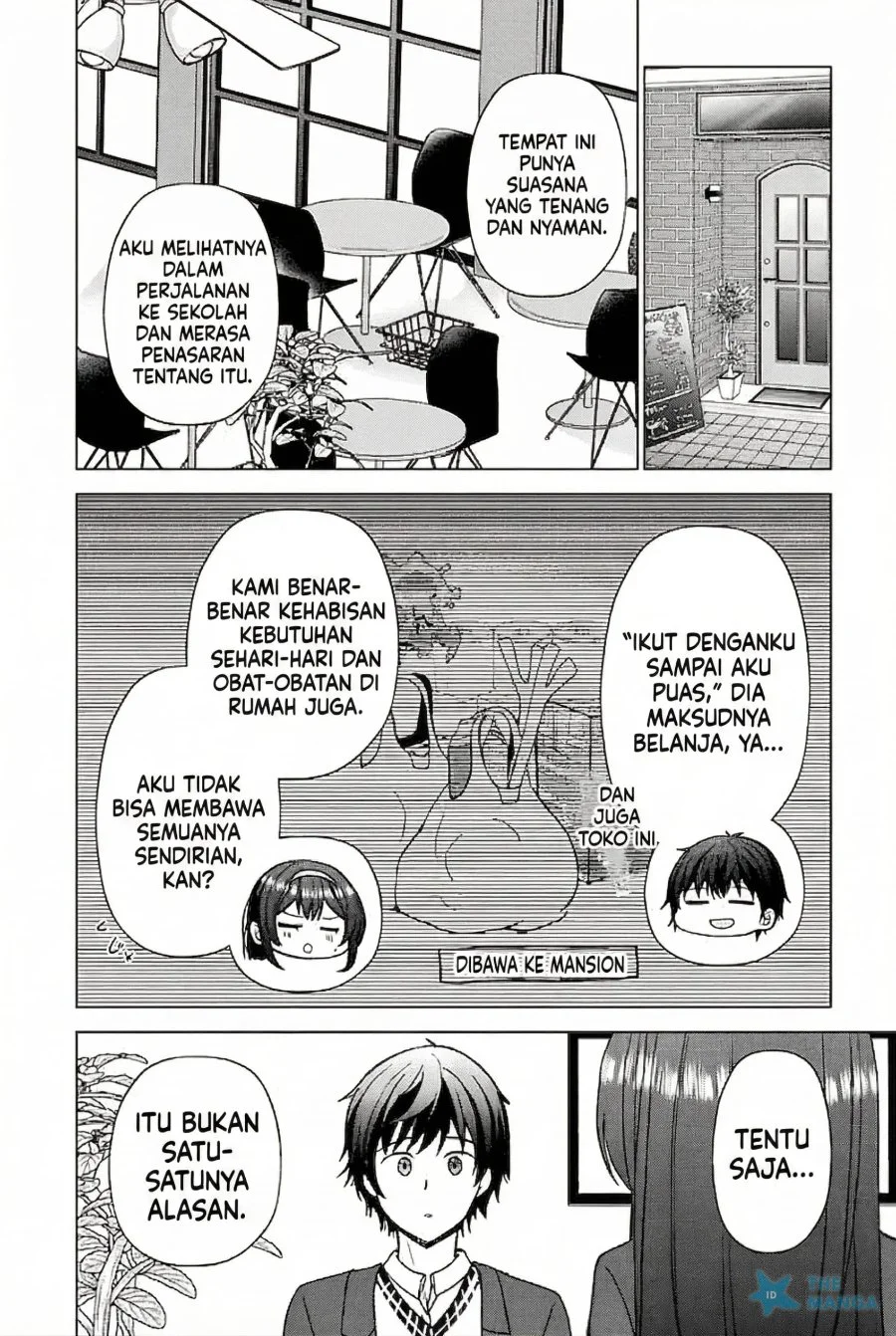 Iinazuke ga Dekita to Omottara, Sono Iinazuke ga Gakkou de Yuumei na “Akuyaku Reijou” Dattan dakedo, Dou Sureba Ii? Chapter 8 Gambar 11