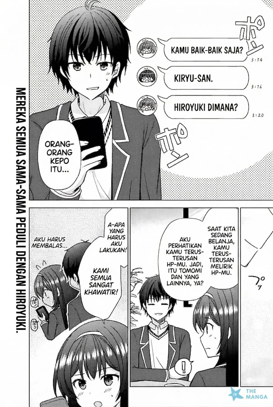 Iinazuke ga Dekita to Omottara, Sono Iinazuke ga Gakkou de Yuumei na “Akuyaku Reijou” Dattan dakedo, Dou Sureba Ii? Chapter 8 Gambar 13