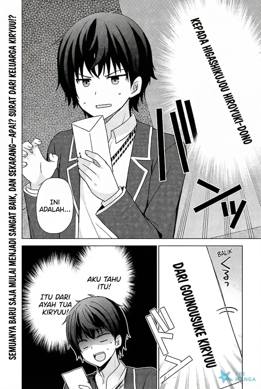 Iinazuke ga Dekita to Omottara, Sono Iinazuke ga Gakkou de Yuumei na “Akuyaku Reijou” Dattan dakedo, Dou Sureba Ii? Chapter 9 Gambar 15