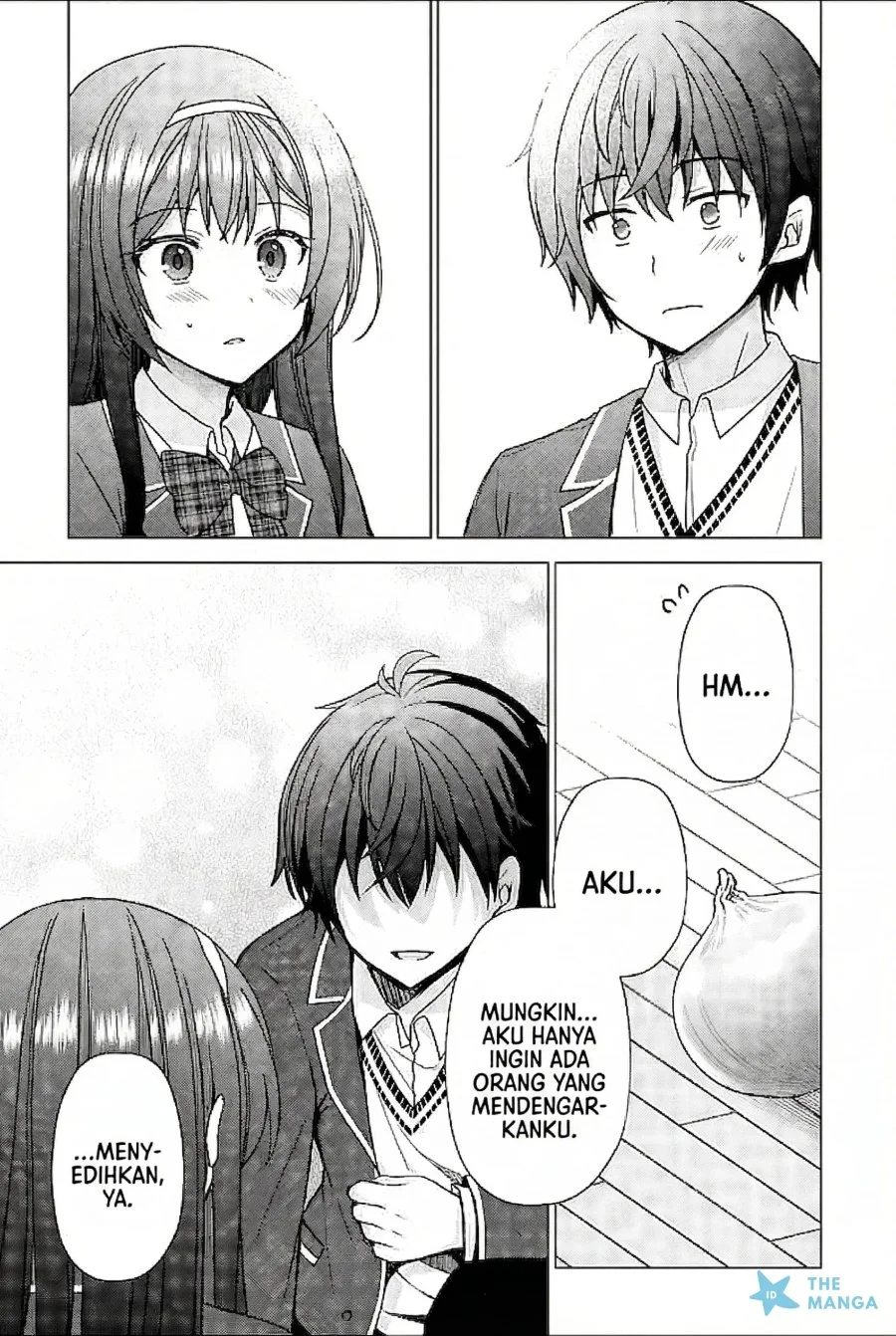 Iinazuke ga Dekita to Omottara, Sono Iinazuke ga Gakkou de Yuumei na “Akuyaku Reijou” Dattan dakedo, Dou Sureba Ii? Chapter 9 Gambar 8