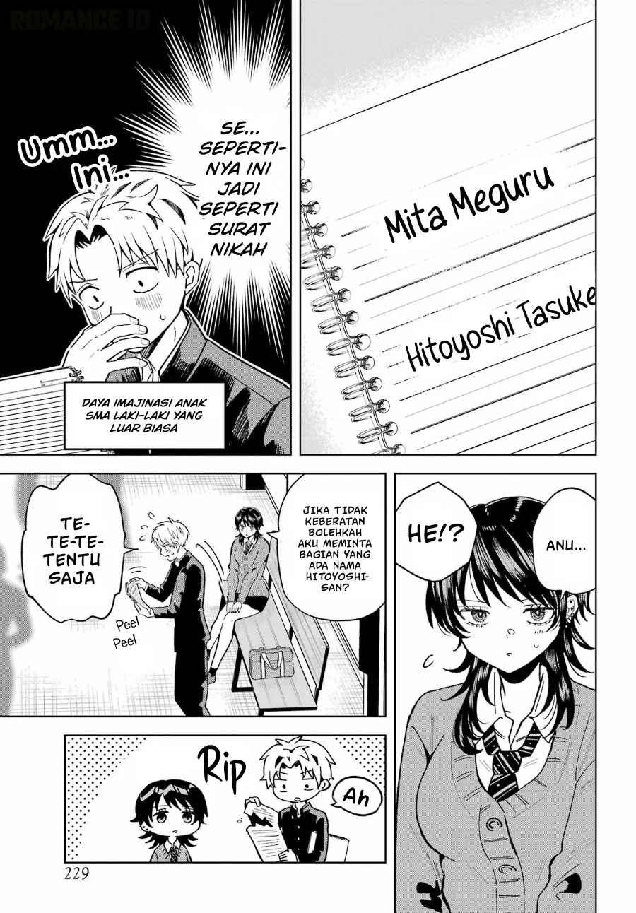 Ikiru no Hetana Tako no Joshi Chapter 3 Gambar 14