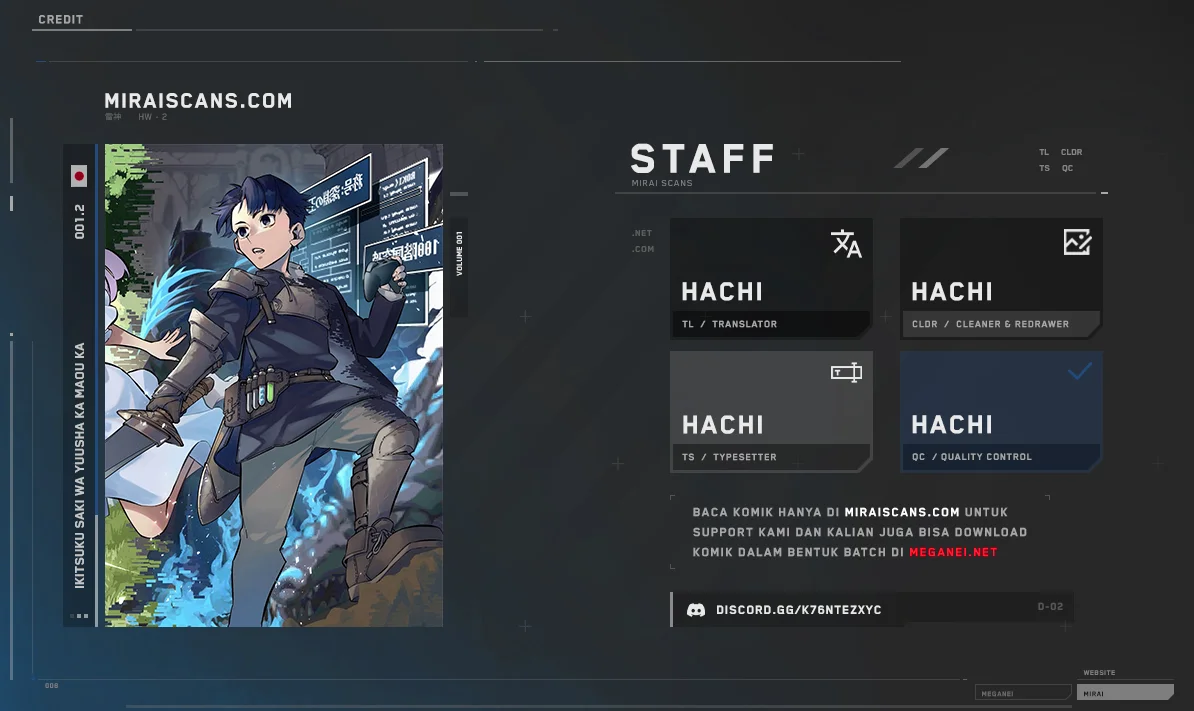 Komik Ikitsuku Saki wa Yuusha ka Maou ka Chapter 1.2 gambar 1