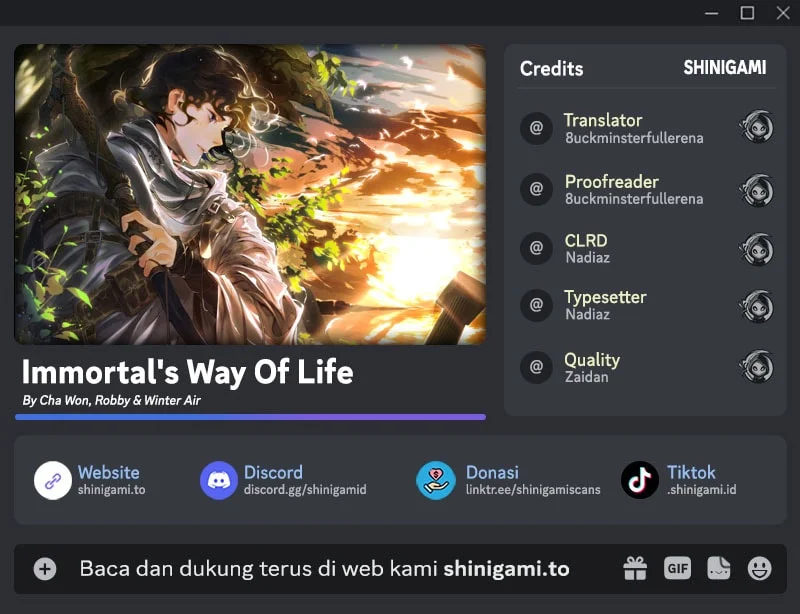 Komik Immortal's Way Of Life Chapter 13 gambar 1