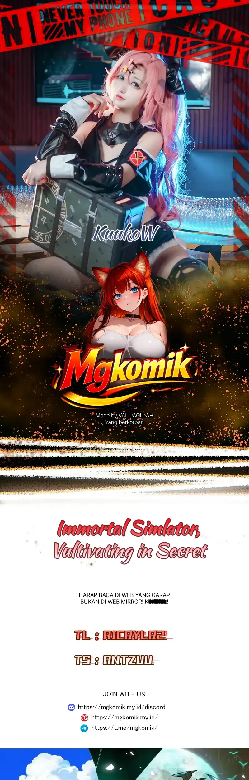 Komik Immortal Simulator: Cultivating in Secret Chapter 1 gambar 1