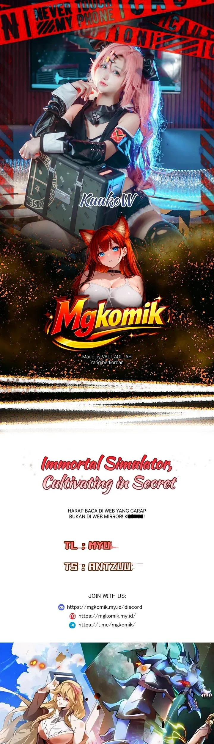 Komik Immortal Simulator: Cultivating in Secret Chapter 55 gambar 1