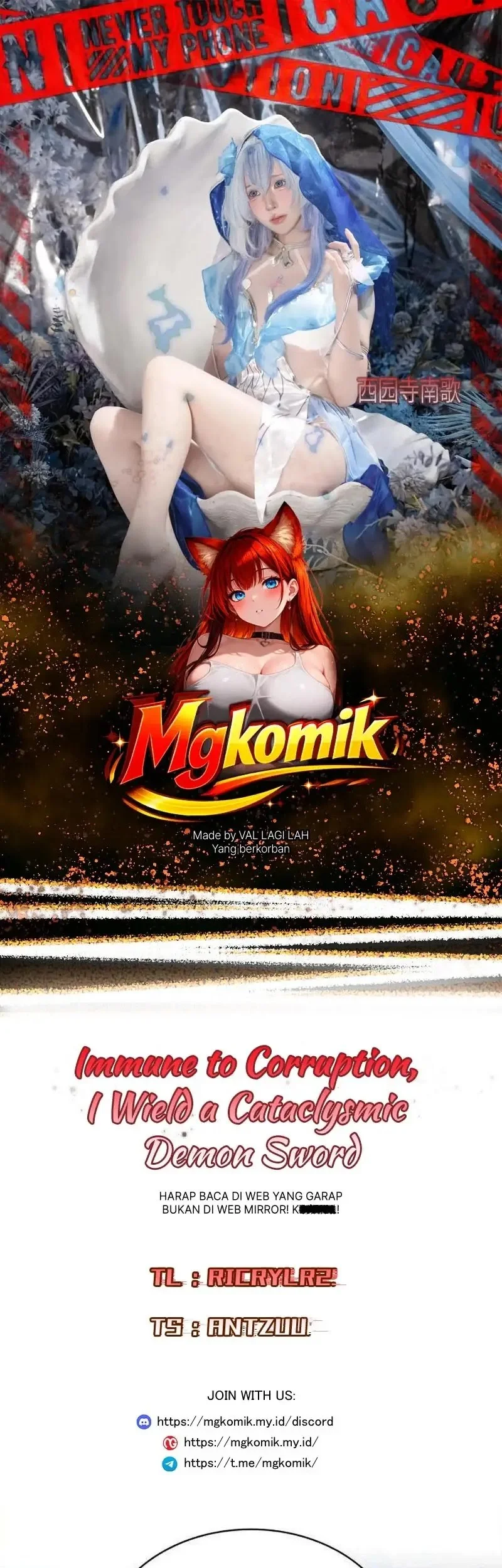 Komik Immune to Corruption, I Wield a Cataclysmic Demon Sword Chapter 2 gambar 1