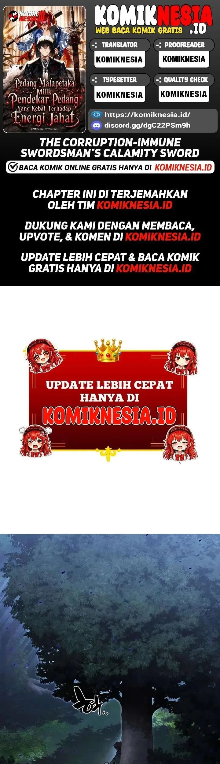 Komik Immune to Corruption, I Wield a Cataclysmic Demon Sword Chapter 3 gambar 1
