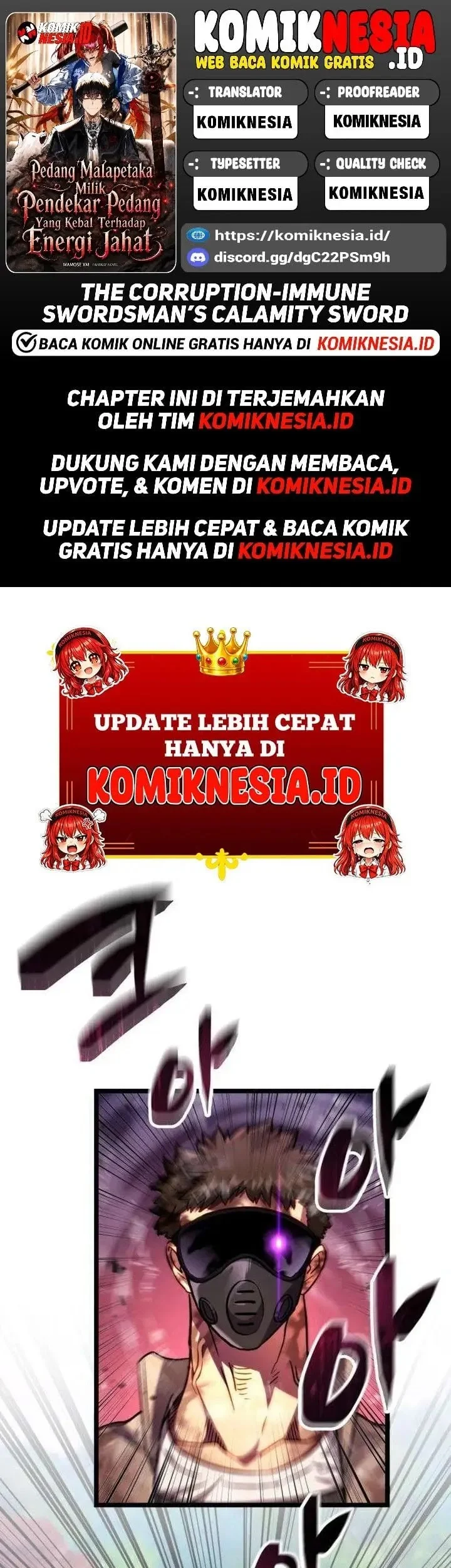 Komik Immune to Corruption, I Wield a Cataclysmic Demon Sword Chapter 5 gambar 1