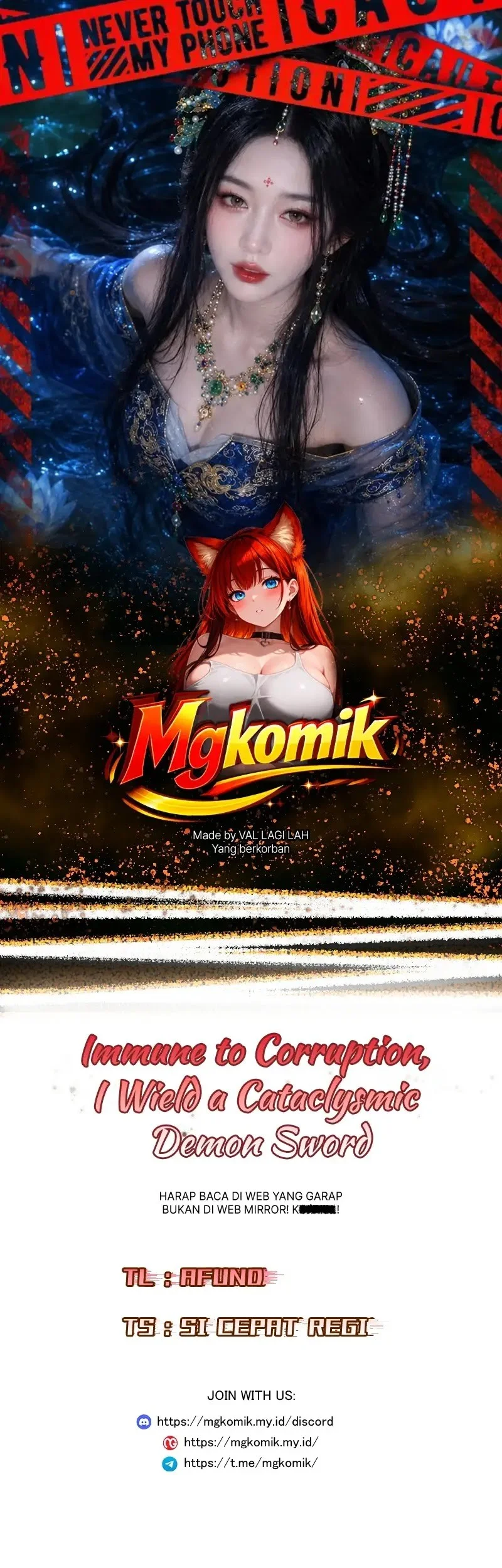 Komik Immune to Corruption, I Wield a Cataclysmic Demon Sword Chapter 9 gambar 1